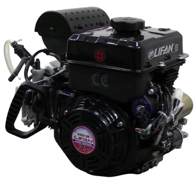 Двигатель Lifan 13 л.с. GS212E (вал 19 мм) с катушкой освещения