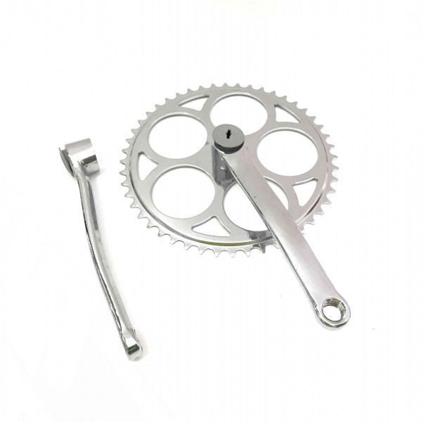 Шатуны для велосипеда 48Тх170 мм, толщина 2,5мм, под квадрат (ESCWC-01)