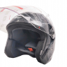 Шлем открытый 3/4 COBRA JK513, серый карбон, размеры L