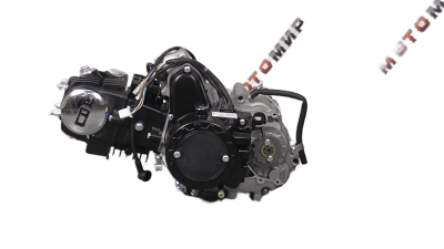 Двигатель 4Т 125 (120) см3 (1P52) Storm (черный) - горизонтальный, тюнинг, круговая КПП