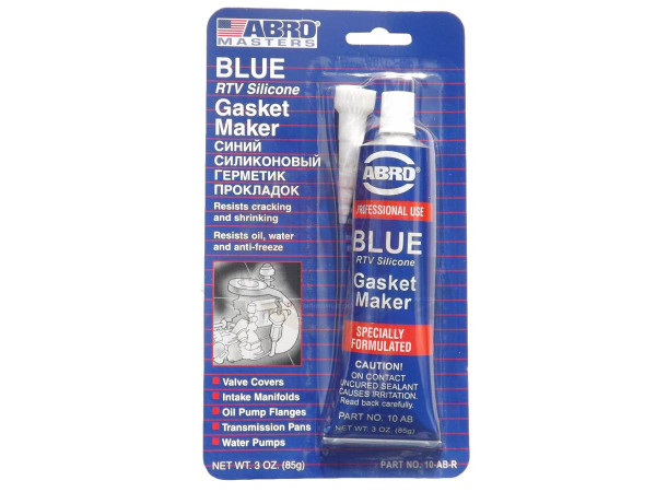 Герметик-прокладка "ABRО-Masters" силикон до +260 С, синий (85гр.)