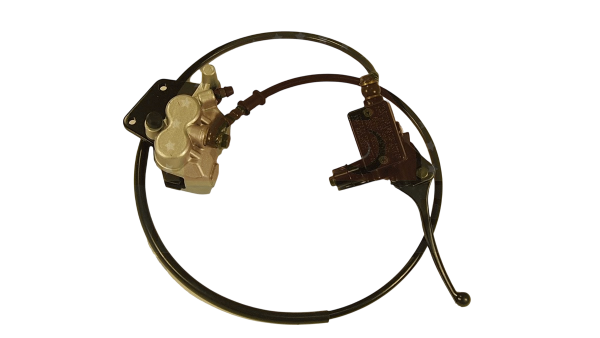 Гидравлика передняя питбайк Fighter 125 L1100 2 поршня