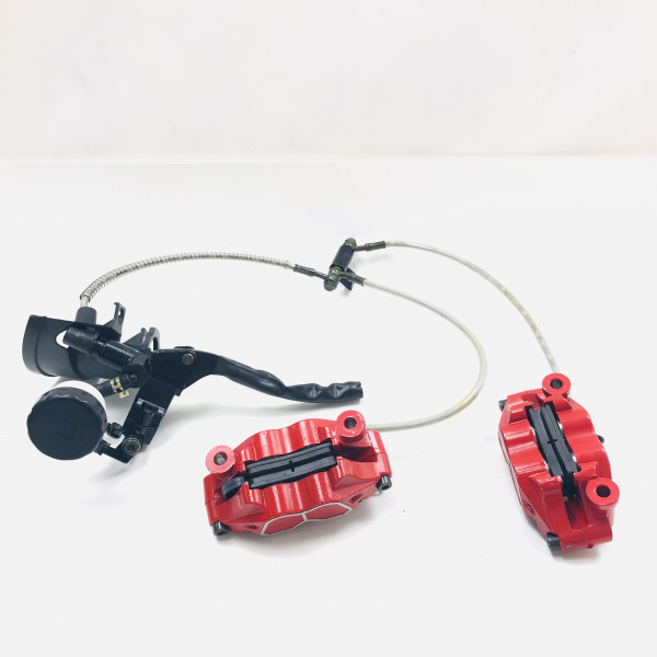 Гидравлика передняя в сборе Falcon speedfire 1 ручка L-750mm 2 поршня