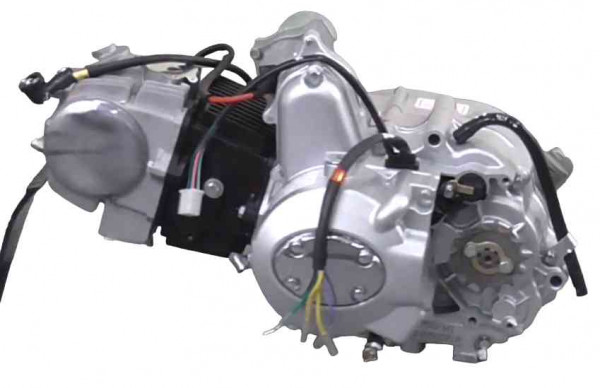 Двигатель 4Т 125 см3 (С120, 1P54) авт.сцепление только кикстартер Fighter125, тюнинг