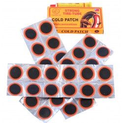 Заплатки самовулканизирующиеся YP3219 (диаметр 25 мм, набор 100 штук)