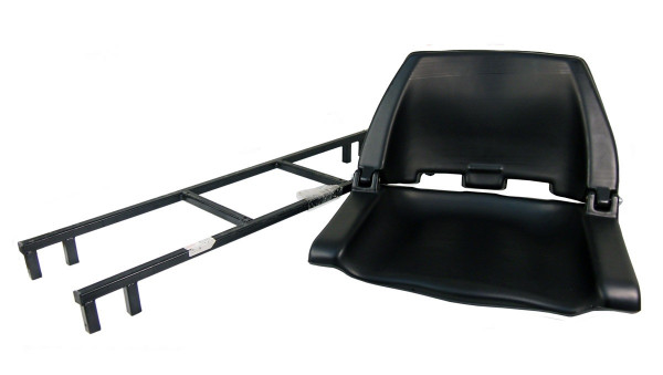 Сиденье для саней-волокуш 1900 на метал. раме, СКЛАДНОЕ антивандальное, одинарное №5