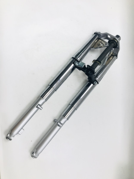 Вилка телескопическая передняя Дельта в сборе перо 25 мм ось 10 мм барабан