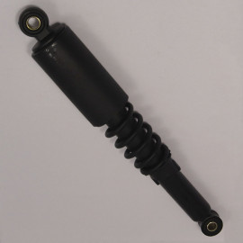 Амортизатор задний (L-340mm, D1-21mm, d1-12mm, D2-21mm, d2-10mm) АЛЬФА, FLASH (ЧЕРНЫЙ)