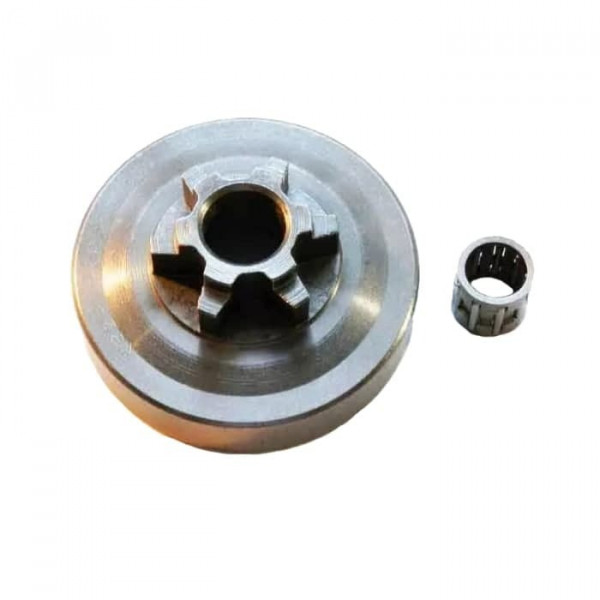 Барабан-звездочка бензопила Цыганка 25 цельная (с подшипником) (Forza,Patriot,BGT,Carver,SD-Master) d55mm