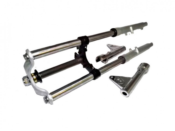 Вилка телескопическая передняя 27 мм Flash ось 10мм