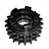 Звездочка Буран 19 зубов 104 вала 3-х рядная 3ПВ-9.525-27