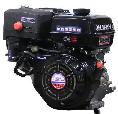 Двигатель Lifan 17 л.с. NP445 (вал 25 мм) с катушкой освещения 