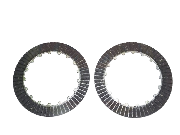 Диски сцепления мопед Альфа феродо шлицы внутри