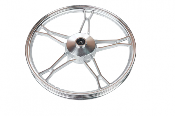 Обод 1.4-17 задний литой Vortex city серебристый