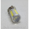 Лампа светодиодная (LED) 12V 35W (P15D-1) 33SMD (Альфа, скутер)
