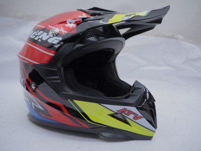Шлем кроссовый YM-915 "YAMAPA", BLACK + ATV, размер S