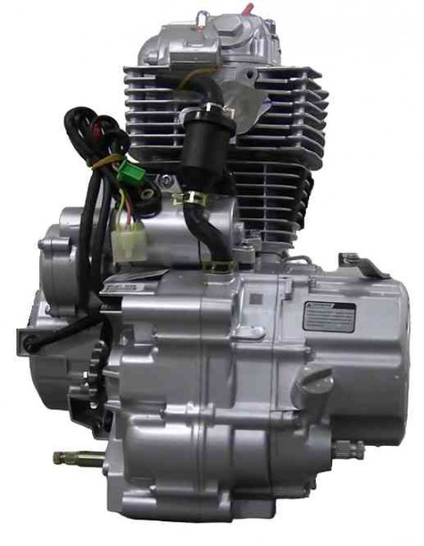 Двигатель 4Т 250 см3 165FMM (CBB250) (с балансирным валом)1-N-2-3-4 (ZONGSHEN)