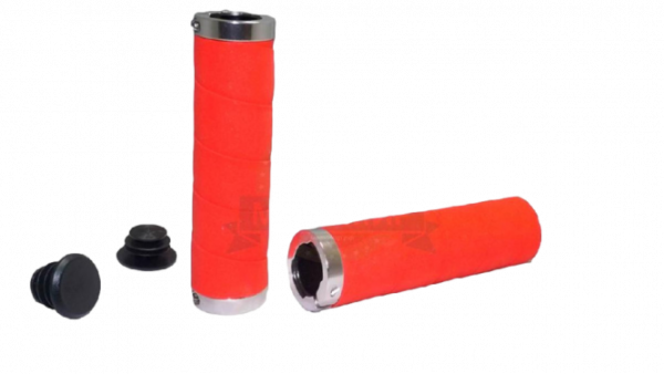 Грипсы (ручки) велосипедные 130мм (HL- G215) Hualong