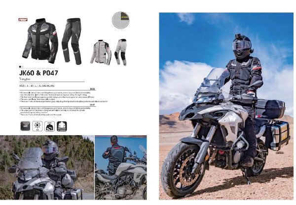 Брюки SCOYCO P047, серые, размер 38, 3XL