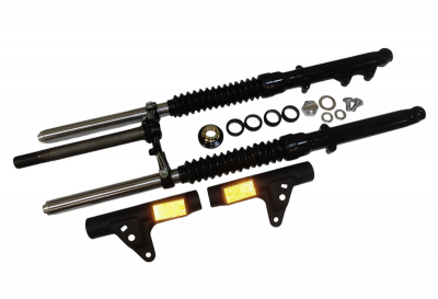 Вилка телескопическая передняя Colt в сборе дисковый тормоз