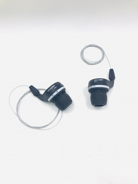 Шифтер монетки MicroSHIFT MS25-6 3*6 скорости