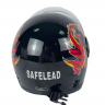 Шлем интеграл "Safelead" LX-908 Детский E05 BLACK, TB-SILVER размер L