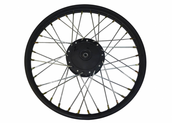 Обод передний 18 спицевый барабанный тормоз Colt мопед