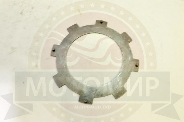 Диск сцепления 1Р54 FMI Шторм, Динго 125 (1 шт) металл. №1 4 штырька (полуавтомат) белый 70 мм