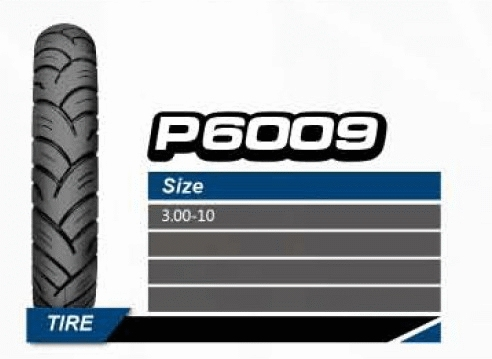 Покрышка 10 3.00-10 Р6009 без камеры