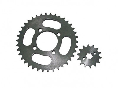 Звезда (Z38) 428 (d54mm - 4 x 49mm) +Звезда (Z15) 428 (d14-17mm, 6 шлиц, 2х30) (компл)