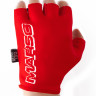 Перчатки велосипедные мужские Marso, красные с белым, размер L