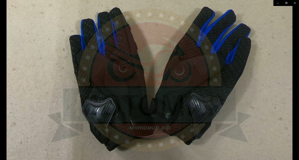Перчатки SCOYCO МС-29, синий, размер M