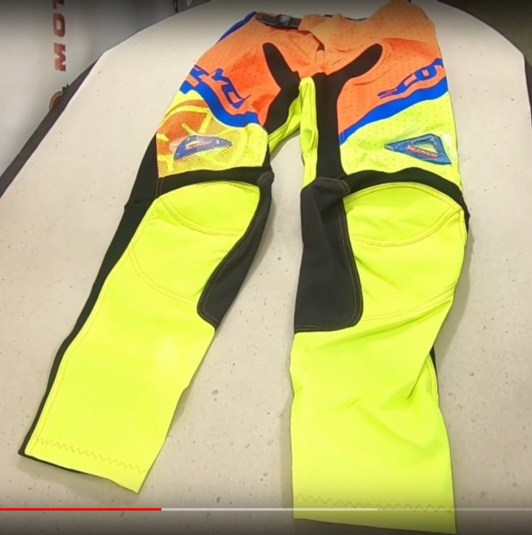 Брюки SCOYCO P050, МОТОКРОСС, оранжевые, размер 30, M