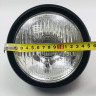 Фара Альфа Flash круглая черная