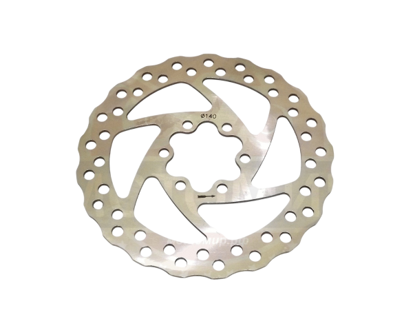 Диск тормозной велосипеда 140мм 6 отверстий