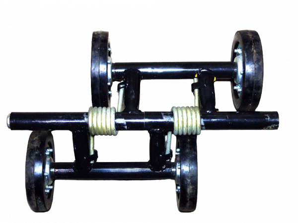 Тележка Буран в сборе правая Н.О широкий каток