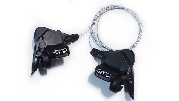 Шифтер монетки-триггер MicroSHIFT TS38-8 3*8 скорости