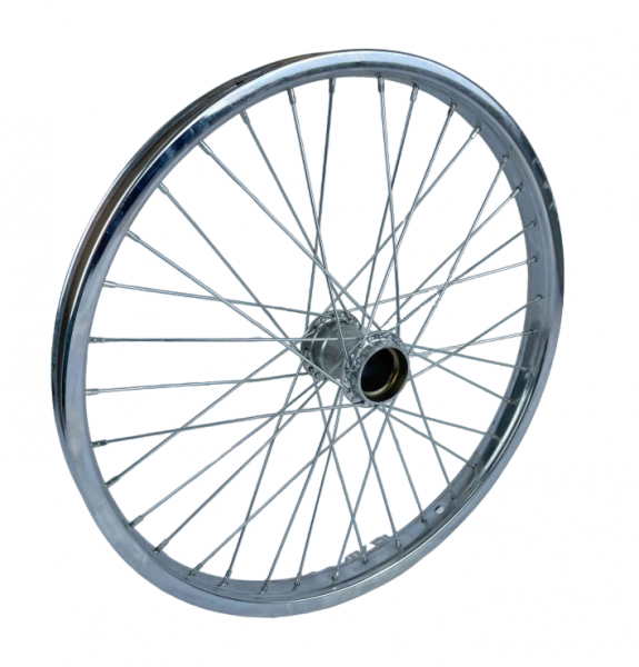 Обод велосипедный 20" задний железный в сборе без втулки