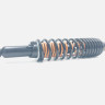 Амортизатор задний мотоцикл Bajaj Boxer 150 X PF122033