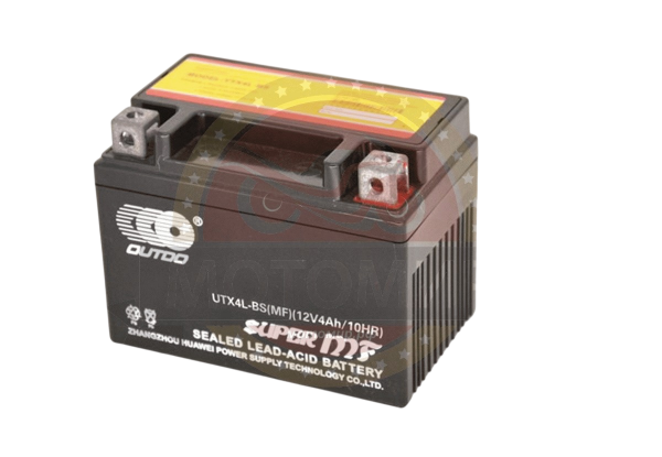 Аккумулятор 12В 20 А/ч UTX20L-BS Outdo 177х88х154