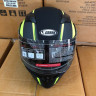 Шлем модуляр COBRA JK902, черно/зеленый, с очками, размер L