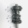 Шестерни и валы КПП Лифан HW167MM