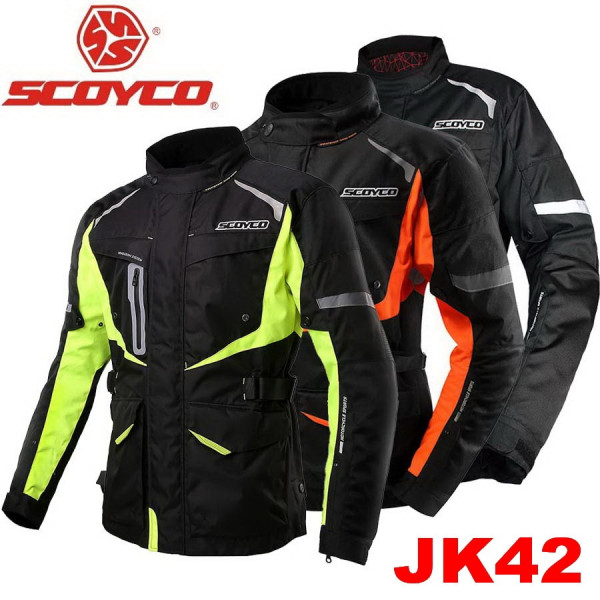 Куртка SCOYCO JK42, черная, размер 3XL