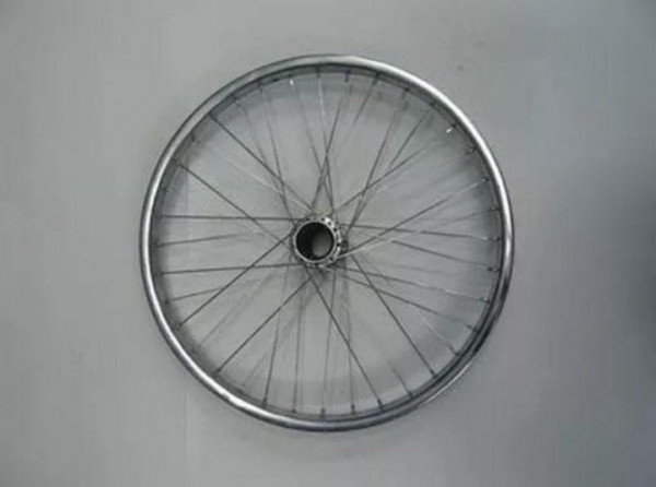 Обод велосипедный 24" задний Таир железный в сборе без втулки