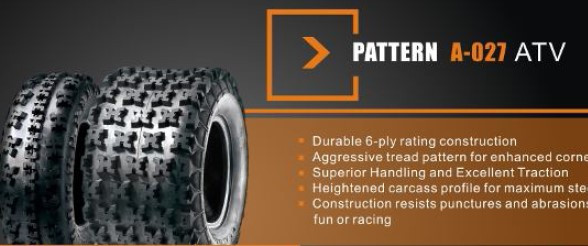 Покрышка ATV 10" 22 х 7,00 - 10 (А-027) без камеры, передние SUN.F