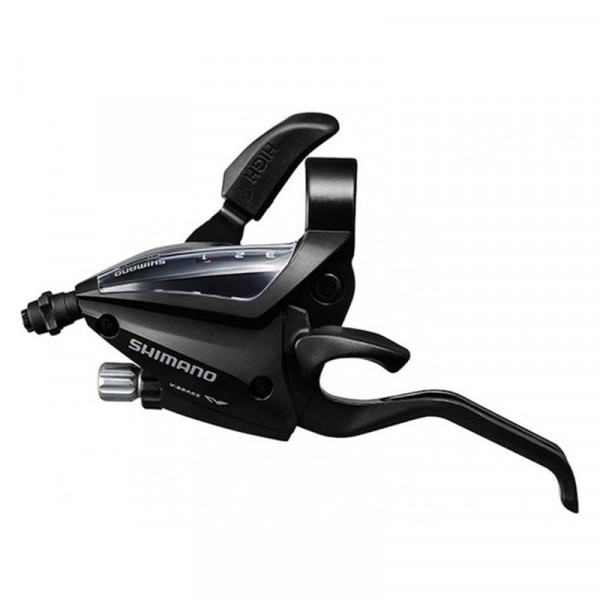 Шифтер EF500 левый 3 скорости 1800 мм черный