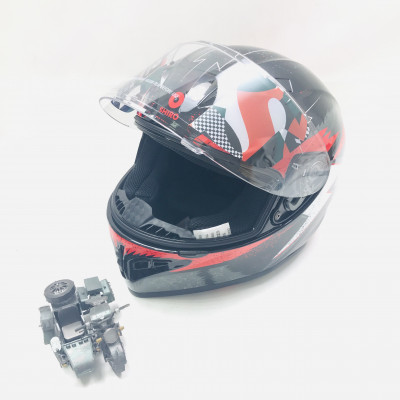 Шлем интеграл Shiro SH-870 flash размер M