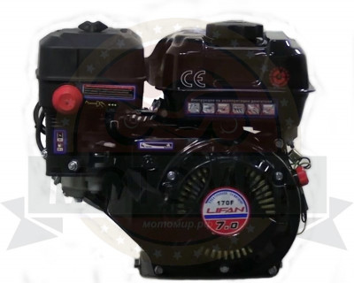 Двигатель LIFAN 7 л.с. 170F-X1 (исполнение X1) (вых. вал d20 мм)