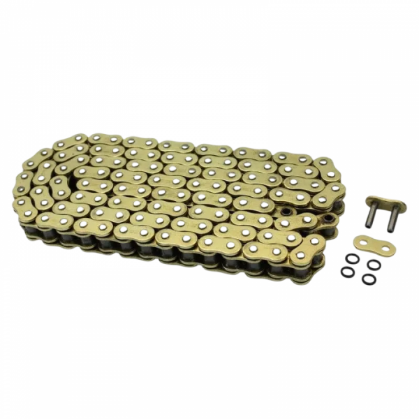 Цепь 132 звена 428HPO SFR приводная с сальником супер усиленная золото