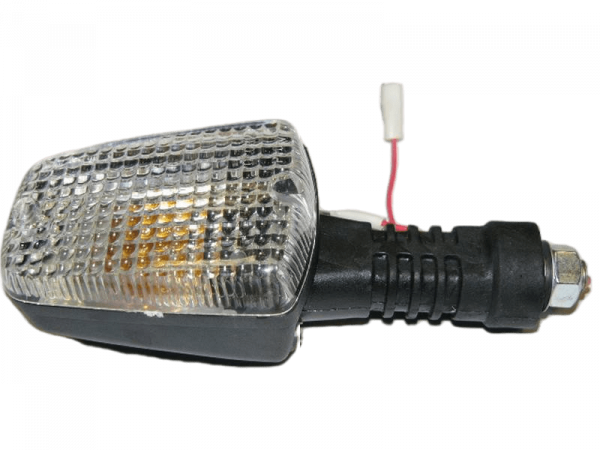 Боковой фонарь (BF-02) квадратный белый (комплект) с лампочками (Россия)
